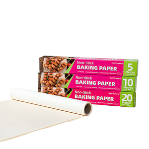 Rouleau de papier parchemin brun enduit de silicone direct d'usine pour la cuisson griller le <span class=keywords><strong>poisson</strong></span> rôtir la viande BBQ cuisson du pain en gros - Product Image 5
