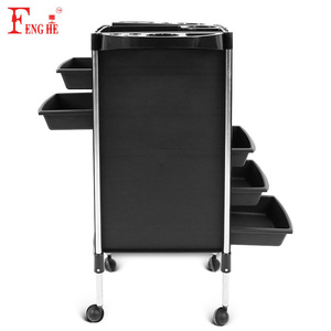 सस्ते सैलून फर्नीचर बाल ट्रॉली आधुनिक 360 रोटेशन हेयर सैलून ट्रॉली - Product Image 3