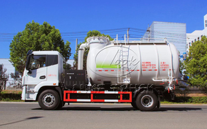 Camion de transport à aspiration pneumatique entièrement électrique 10m³ pour usage en atelier - Product Image 3