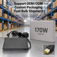 Chargeur d'ordinateur portable à embout fin 170W 20V 8.5A pour Lenovo Legion Y540 Y740 Y7000 5 Pro 7 ThinkPad P50 P51 P52 P70 Adaptateur