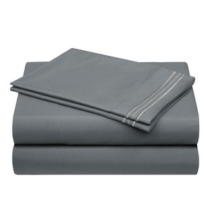 Ropa de cama OEM edredones cepillados de microfibra y juego de sábanas para hotel - Product Image 1