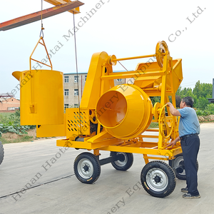 Draagbare Diesel Cement Mixer 180l 200l 260l Zelfbelasting Met Hydraulisch Systeem - Product Image 6