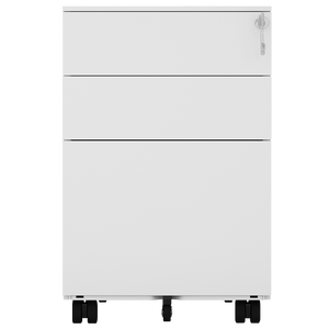 Morgie High Quality <strong>3</strong> Grey <strong>Drawers</strong> Mobile Archivador De <strong>Drawer</strong> Pedestal <strong>Filing</strong> <strong>Cabinets</strong> - Product Image 4