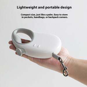 Laisse rétractable automatique réfléchissante en nylon de luxe pour chiens et chats de petite et moyenne taille, anti-évasion, vente en gros - Product Image 4