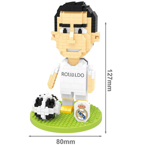 Phim Hoạt Hình Ngôi Sao Bóng Đá <span class=keywords><strong>Mini</strong></span> Xây Dựng Khối Bộ DIY Cầu Thủ Bóng Đá Mô Hình Đồ Chơi Handmade Kết Nối Gạch Tiểu Thuyết Cậu Bé Món Quà Thể Thao - Product Image 6