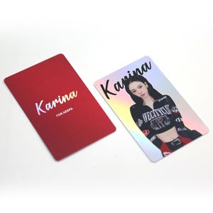 การ์ดรูปภาพพิมพ์ลายไอดอล ของสะสมสำหรับแฟนคลับ ของขวัญยอดนิยม การ์ดภาพพิมพ์ยูวี การ์ดโลโม่ การ์ดเลเซอร์ เคป๊อป - Product Image 4