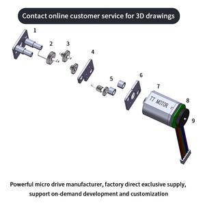 <span class=keywords><strong>Micro</strong></span> motoriduttore N10 N20 N30 Mini spazzolato 3V 6V 12V DC motore a ingranaggi con Encoder opzionale 3ppr 7ppr per caricatore EV - Product Image 3