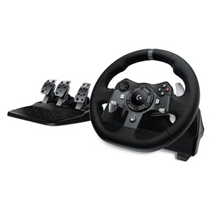 Volante de Carreras Logitech Serie G G920 para Conexión por Cable, Negro con Freno de Mano, Modelo 0540716 - Product Image 2