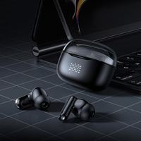 Écouteurs sans fil TWS Bluetooth 5.4 avec affichage numérique, haut-parleur de 13 mm, puce Jieli, écouteurs intra-auriculaires