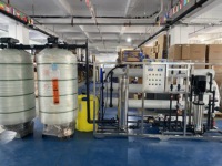 Système de filtration d'eau RO avec pompe PLC 6 TPH SUS304/316 pour alimentation de chaudière, membrane durable, longue durée de vie, eau industrielle