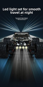 1/18 Xe địa hình điều khiển bằng radio 4x4 tốc độ đáng kinh ngạc 40 km/h mô hình cỡ nhỏ tuyệt vời để thu hút bạn bè trực tuyến - Product Image 2