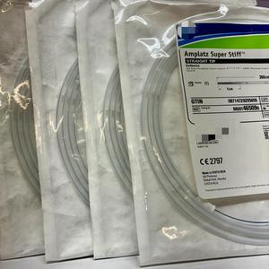 Fil de guidage vétérinaire super <span class=keywords><strong>rigide</strong></span> Amplatz, fil plat en spirale pour interventionnel avec échange de cathéter et de gaine de calibre lourd - Product Image 6