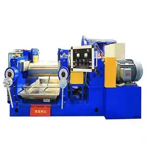 two roll open type rubber mixing mill with compact