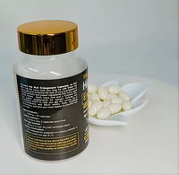 Capsules de soutien pour les hanches et les courbes à base de plantes naturelles de marque privée, Maca noire