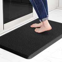 Tapis de bureau ergonomique en mousse PVC imperméable anti-fatigue personnalisé en usine, tapis de cuisine