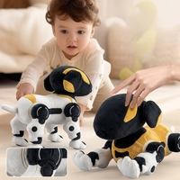 Intelligenter RC-Roboterhund aus Kunststoff, Ferngesteuertes Interaktives Haustier-Spielzeug für Kinder