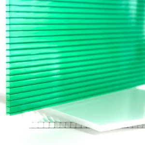 Low Price High Quality Plastic Sheet Board Construction Materials Greenhouse Polycarbonate Hollow Sheet