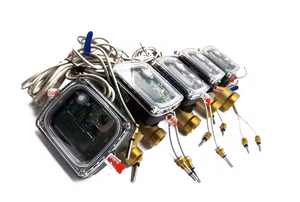 Medidor de Calor Ultrassônico BTU com Saída de Pulso M-Bus RS485 a Preço Baixo, Medidor de Energia Térmica Econômico - Product Image 2