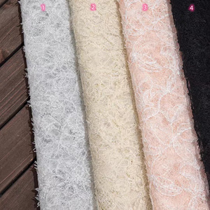 Gran oferta de encaje negro, tela de malla aleatoria, encaje bordado de flores para ropa de niños, vestido, tela bordada de encaje - Product Image 2