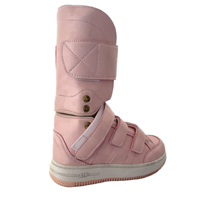 Chaussures orthopédiques correctrices montantes roses pour enfants, respirantes et à coussinets orthopédiques - Product Image 4