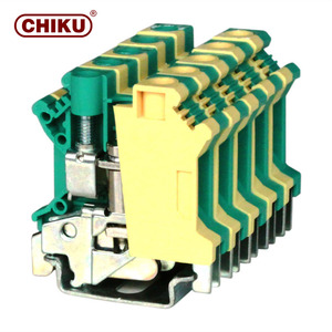 Suzhou <span class=keywords><strong>Huntec</strong></span> UK2.5B DIN Rail Tornillo Abrazadera bloque de terminales Alimentación a través de tornillo Conectores eléctricos - Product Image 2