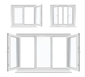 Nhà Máy Trực Tiếp Rõ Ràng Rỗng Đôi Tráng Men Nhôm Khung Đu Cửa Sổ Cửa Sổ Cửa Sổ Tuyệt Vời Xây Dựng Sản Phẩm Thủy Tinh - Product Image 4