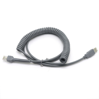 Câble réseau haute vitesse Câble de raccordement USB Ethernet Lan enroulé à ressort