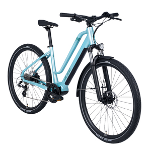 จักรยานไฟฟ้า City Bike รุ่น 700C 36V 360W ระบบขับเคลื่อนกลาง 8 สปีด แบตเตอรี่ลิเธียม เบรกดิสก์ไฮดรอลิก สำหรับผู้ใหญ่ - Product Image 1
