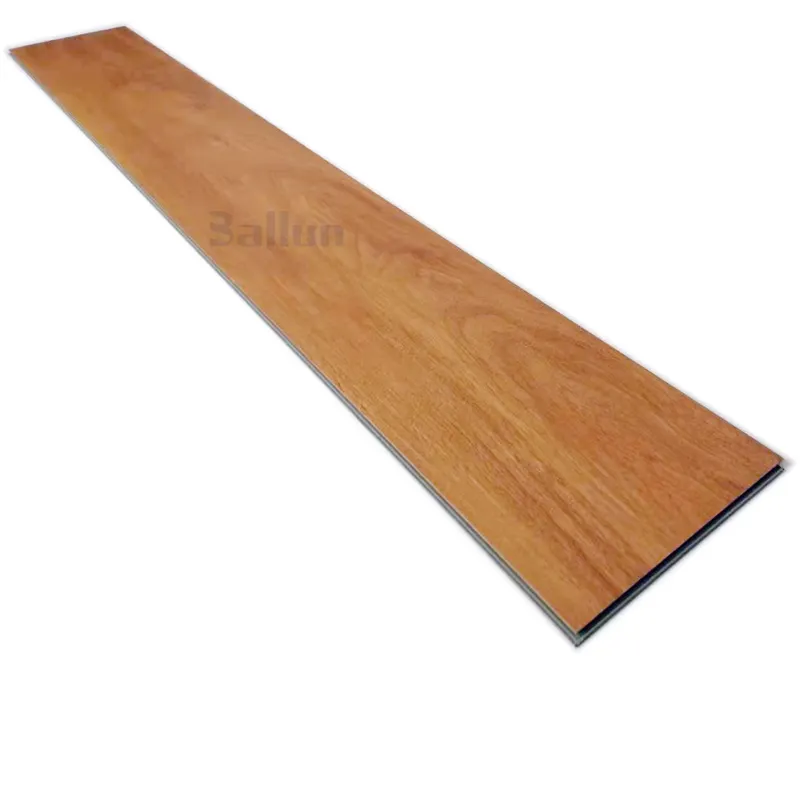 Healthy wear resisting SPC click vinyl plank tiles rigid core walnut LVT flooring