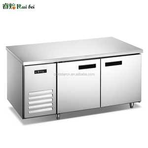 2 türen unterbau chiller, edelstahl küche kühlschrank - Product Image 2