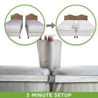 Connecteurs de matelas en mousse CertiPUR-US pour lit pont