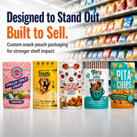 Bolsa Personalizada con Impresión para Mezcla de Frutos Secos y Nueces, para Empaque de Snacks, Venta al por Menor y al por Mayor