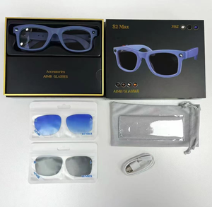 Nuevas Gafas Inteligentes con IA de <span class=keywords><strong>Google</strong></span> S2, Cámara de 5 Millones de Píxeles, Grabación de Video Antivibración, Control Táctil, Traducción en Tiempo Real - Product Image 3