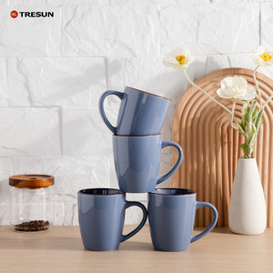 TRESUN Factory Supply : Mugs Halloween décoratifs de haute qualité, entièrement décorés, en céramique blanche, grand format. - Product Image 5