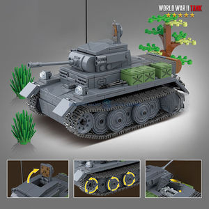 รายละเอียดสูง pz.kpfw.ii ausf. ของเล่นโมเดลรถถังทหารของเล่นสำหรับเด็กผู้ชาย & เด็ก - Product Image 4