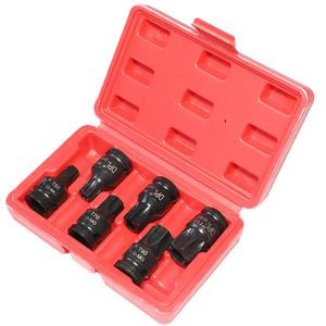 Pour vw <span class=keywords><strong>audi</strong></span> 6pc 1/2 "DR Impact Star <span class=keywords><strong>Torx</strong></span> Bit Socket Set T55 T60 T70 T80 T90 T100 M14 - Product Image 3