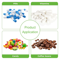 Bouteille en plastique PET pour médicaments, capsules, suppléments vitaminiques, pilules – Vente chaude