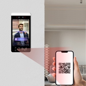Sistema de Controle de Acesso e Registro de Presença com Reconhecimento Facial Biométrico, Leitura de Cartão NFC/IC/ID e Código QR, Personalizável OEM/ODM com Função de Reset - Product Image 1