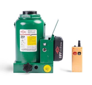 Gato Hidráulico de 15 Toneladas con Batería de Litio, Control Remoto Inalámbrico e Interruptor Neumático de Emergencia - Product Image 3