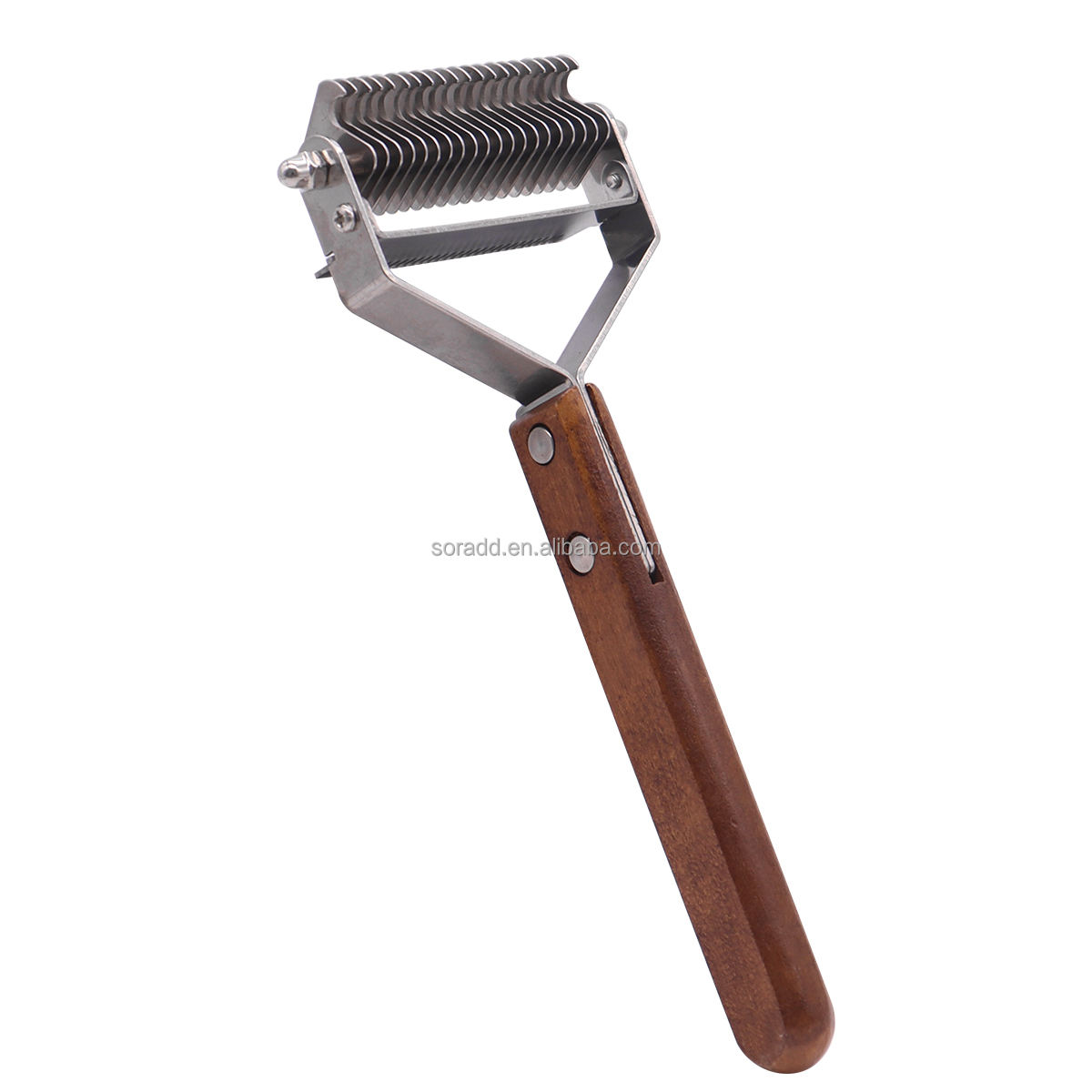 การผูกปมและหวี 2 ใน 1