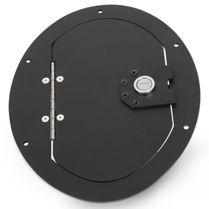 Sportello Carburante con Chiusura a Chiave Verniciato a Polvere Nera Compatibile con HMMWV Qualsiasi Modello e Hummer H1 - Product Image 4
