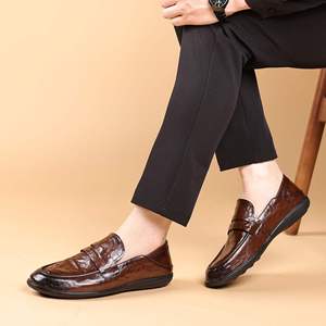 Top Luxury Designer Business Casual <b>Men's</b> <b>Dress</b> Shoes Fashion Square Toe Lace-up Breathable Lightweight Anti-Slip Party <b>Men</b> - Product Image 4