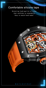 ONOLA 3854 Brand New Luxury Sport Waterproof Wristwatches Men <b>Automatic</b> Mechanical Watch Watches Mens Fashion Watch - Product Image 6