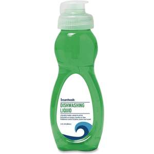 Liquide vaisselle solide Boardwalk 3 fl oz, parfum frais, écologique, jetable, boîte de 72 flacons - Product Image 1