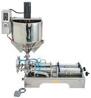 Machine de remplissage industrielle DUOQI G1WTD HM pour pâtes épaisses avec trémie chauffante