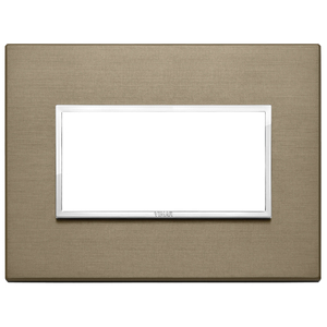 Vimar Wall <b>Switch</b> Plate 15.35x11.6x1.85 Dark Bronze Textured Finish - Product Image 1