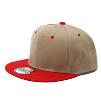 Gorras de Hip-Hop Personalizadas con Logotipo, Impresión Digital, Visera Plana, Seis Paneles, Dos Tonos, Unisex, Modernas, Deportivas, para Exteriores