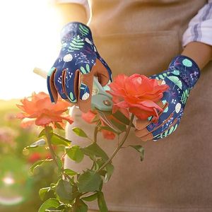 Poignée flexible anti-crevaison anti-épine étanche fleur <span class=keywords><strong>de</strong></span> rose creuser plantation agriculture travail sécurité gants <span class=keywords><strong>de</strong></span> jardin - Product Image 5