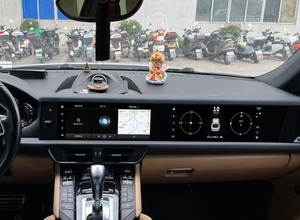 <span class=keywords><strong>Autoradio</strong></span> double écran 12,3 pouces avec écran partagé et DSP, navigation GPS, CarPlay, écran <span class=keywords><strong>tactile</strong></span> pour Porsche Cayenne 2011-2017 - Product Image 4