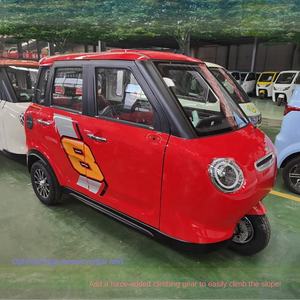 Vehículos de nueva energía pequeños cerrados más vendidos Mini triciclo eléctrico de 2 puertas para vehículos de pasajeros - Product Image 5